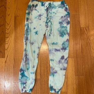 Victoria’s Secret/PINK Blue Tie-Dye Sweatpants